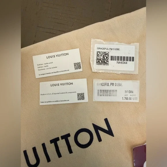 Louis Vuitton Graceful Damier Ebene PM - Picture 13 of 16